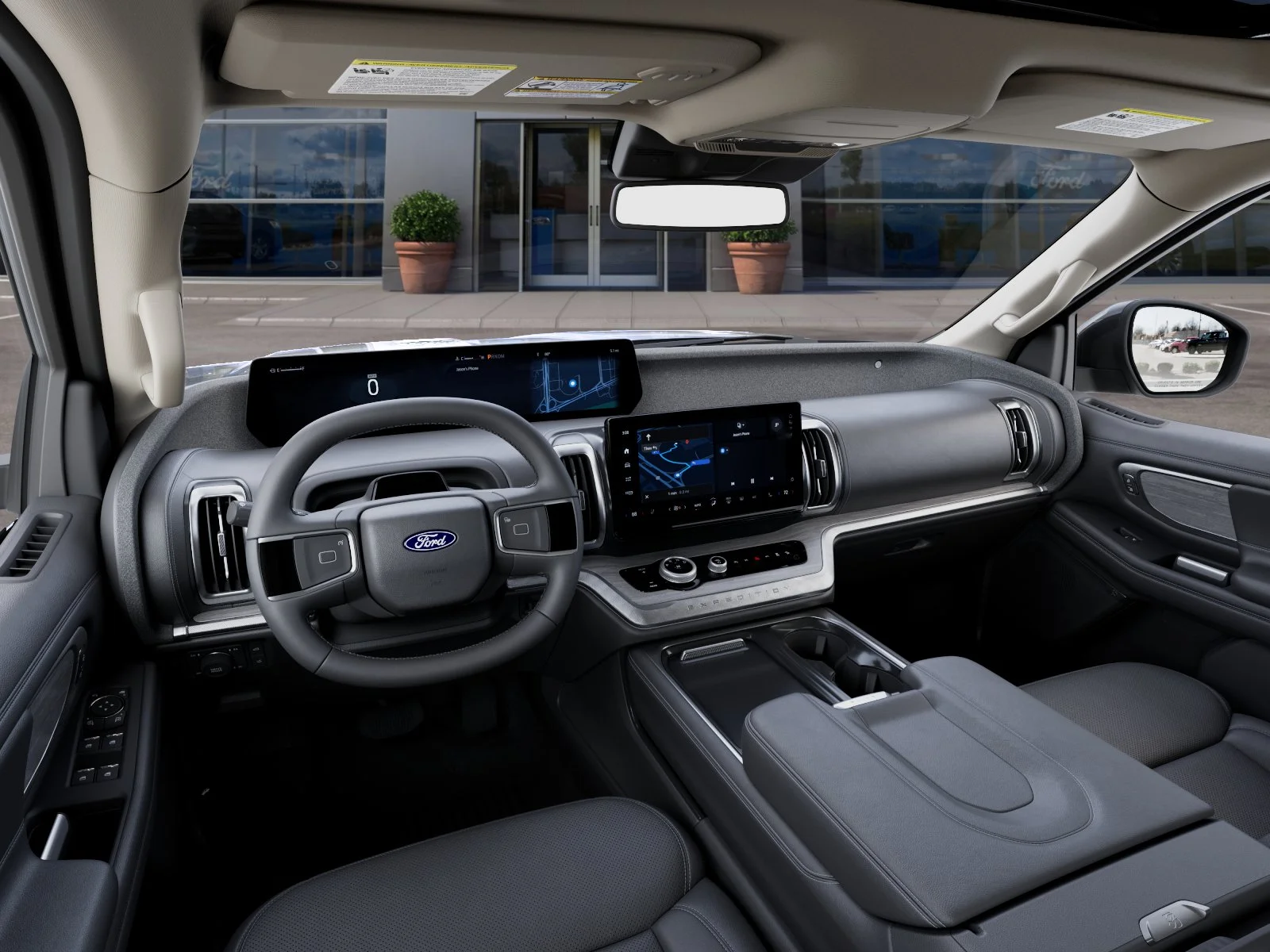 New 2027 Agate Black Metallic Ford Platinum image 9
