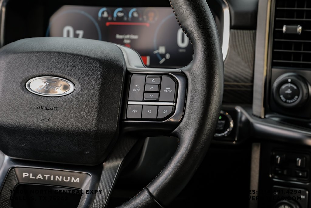 Used 2023 White Ford Platinum image 16