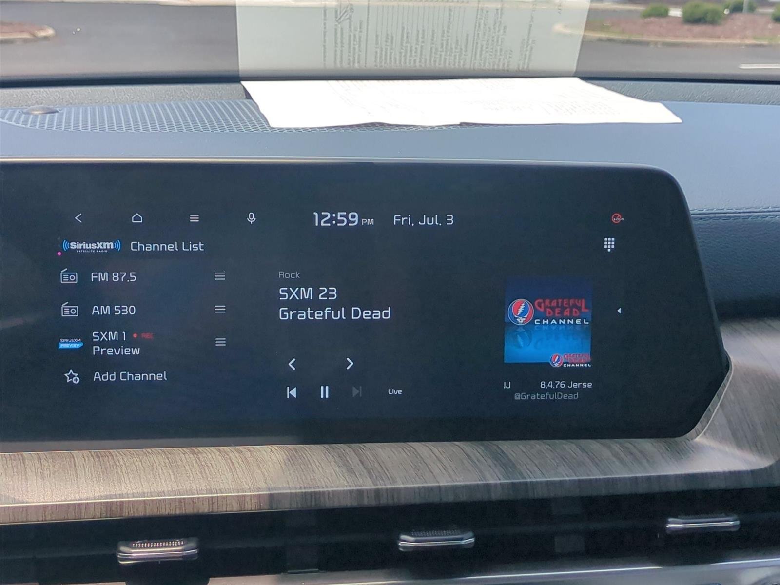 Used 2025 Midnight Lake Blue Kia EX image 25