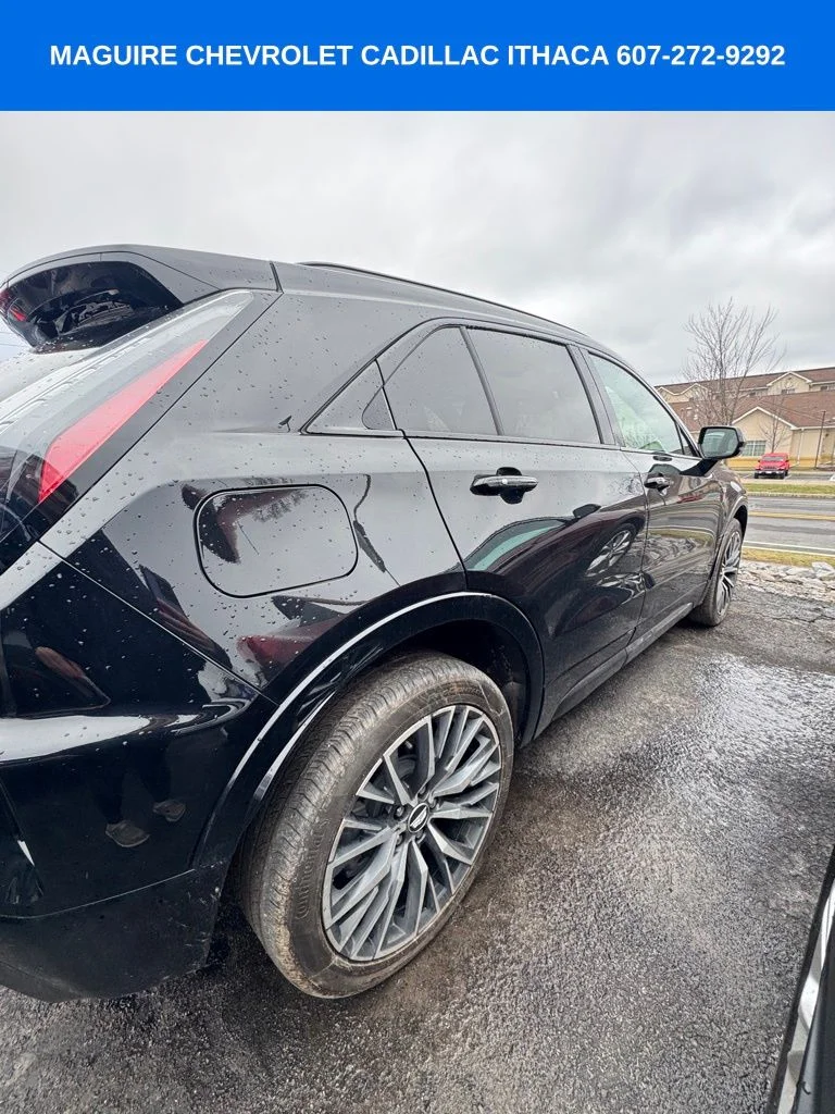 Used 2024 Stellar Black Metallic Cadillac Sport image 3