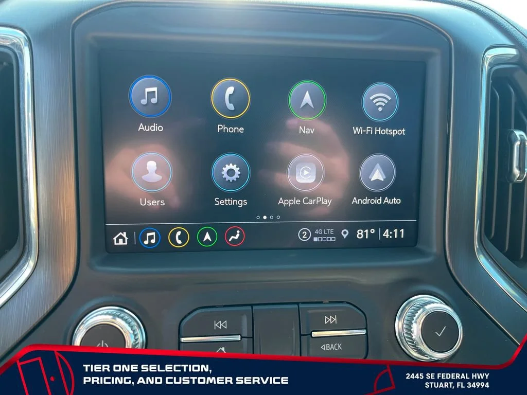 Used 2021 DARK SKY METALLIC GMC AT4 image 26
