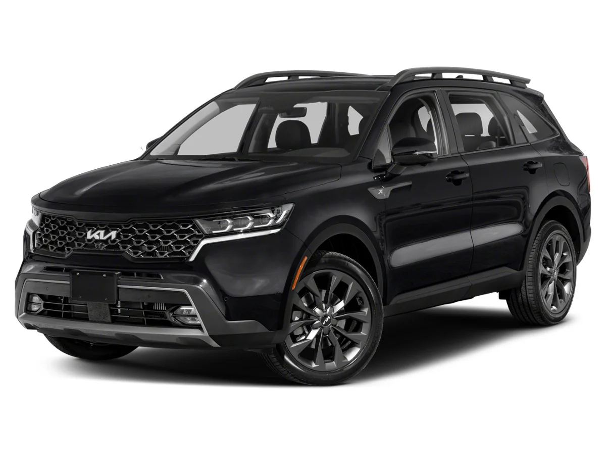 Used 2022 Black Kia X-Line SX Prestige image 1