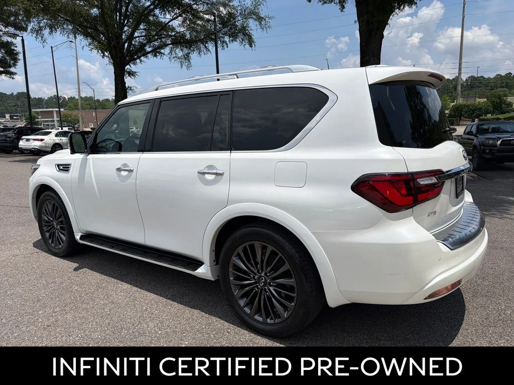 Certified Used 2023 Moonstone White INFINITI Sensory image 9