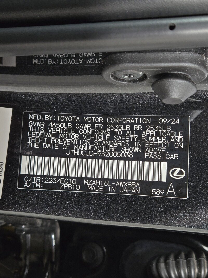 Certified Used 2025 Caviar Lexus 300h Premium image 31