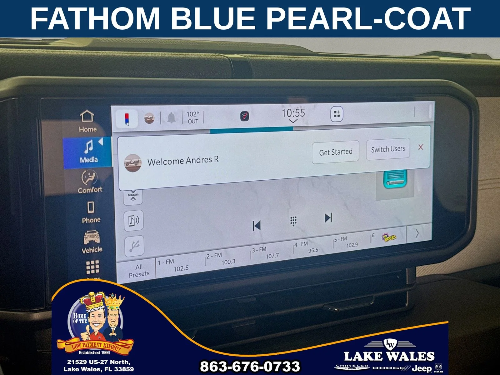 Used 2025 Blue Jeep Sport S image 14