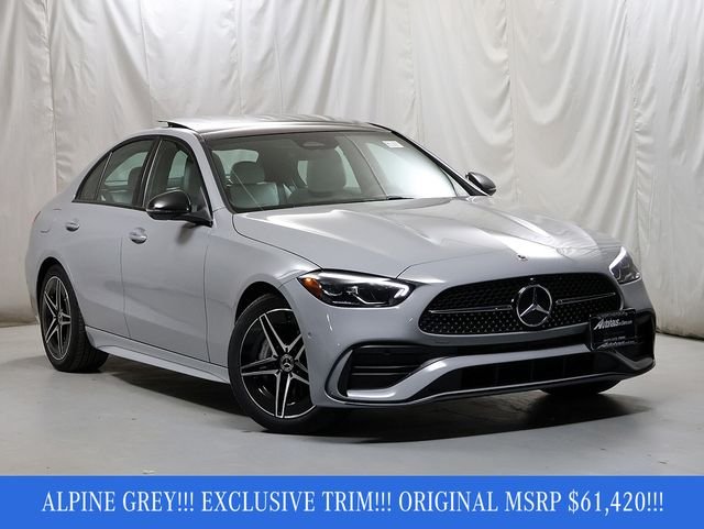 Certified Used 2026 MANUFAKTUR Alpine Grey Mercedes-Benz C 300 image 1