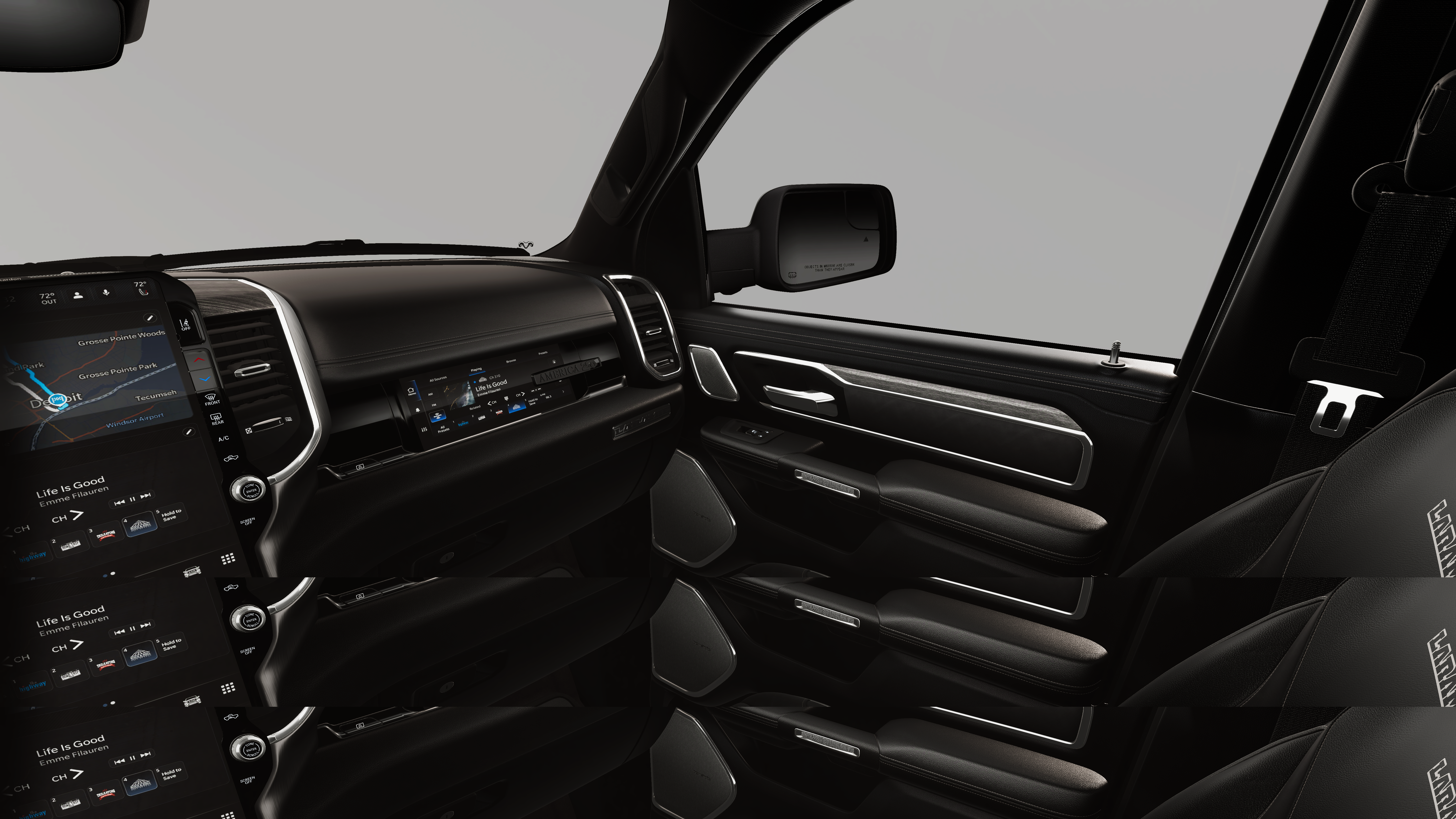 New 2026 Forged Blue Metallic Exterior Paint RAM LARAMIE image 19