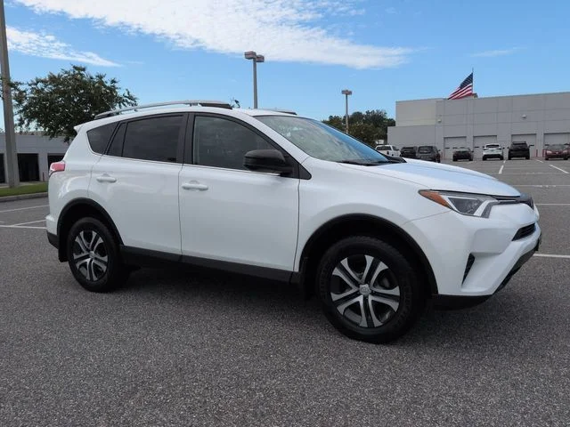 Used 2017 White Toyota LE image 2