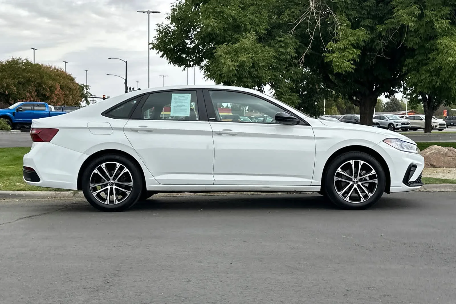 Certified Used 2025 Pure White Volkswagen Sport image 8