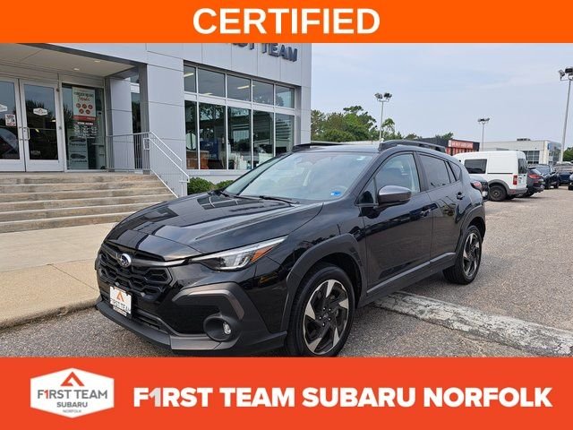 Certified Used 2025 Black Subaru Limited image 1