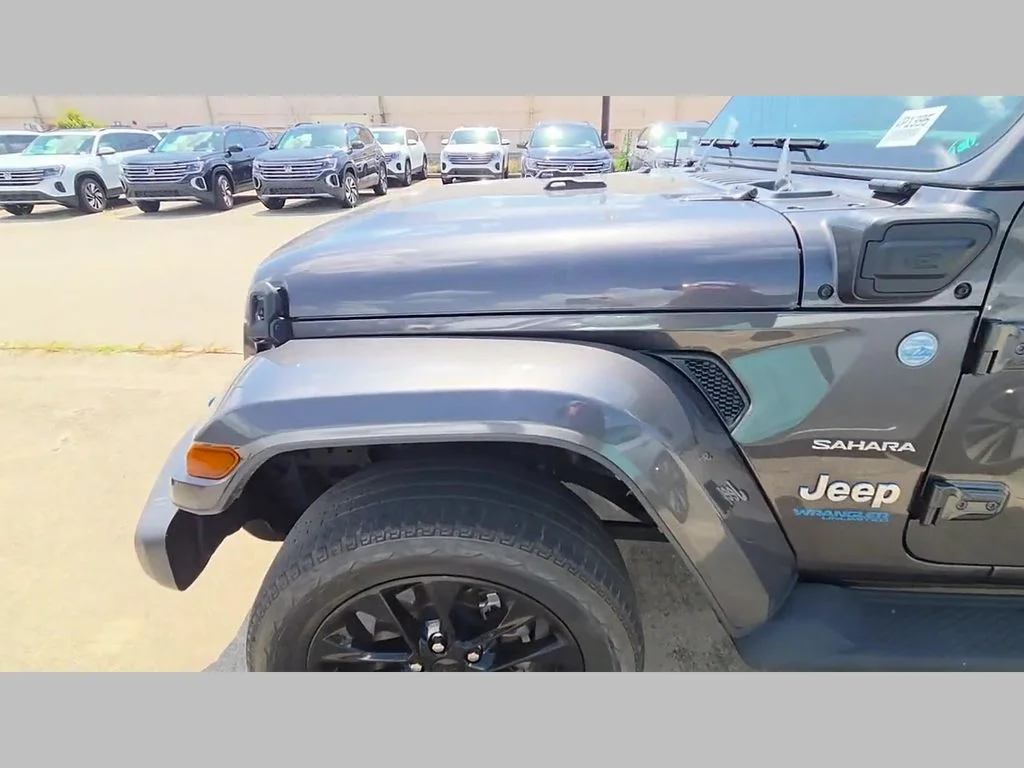 Certified Used 2022 Gray Jeep Unlimited Sahara 4xe image 43