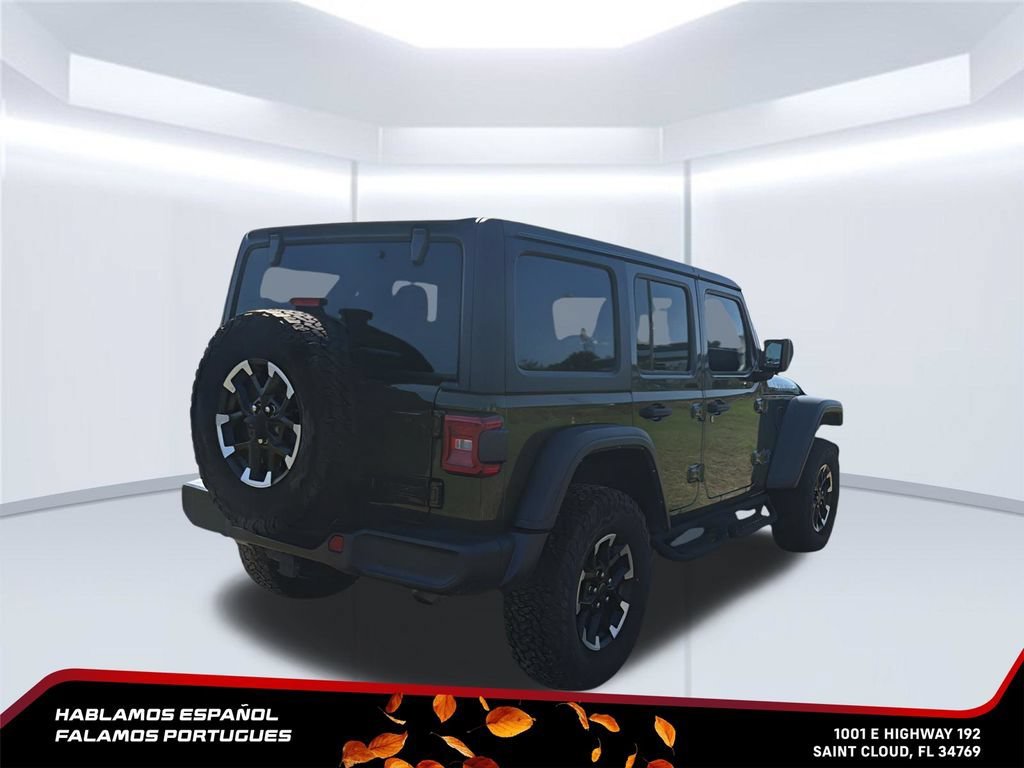 Used 2024 Green Jeep Rubicon 4xe image 6
