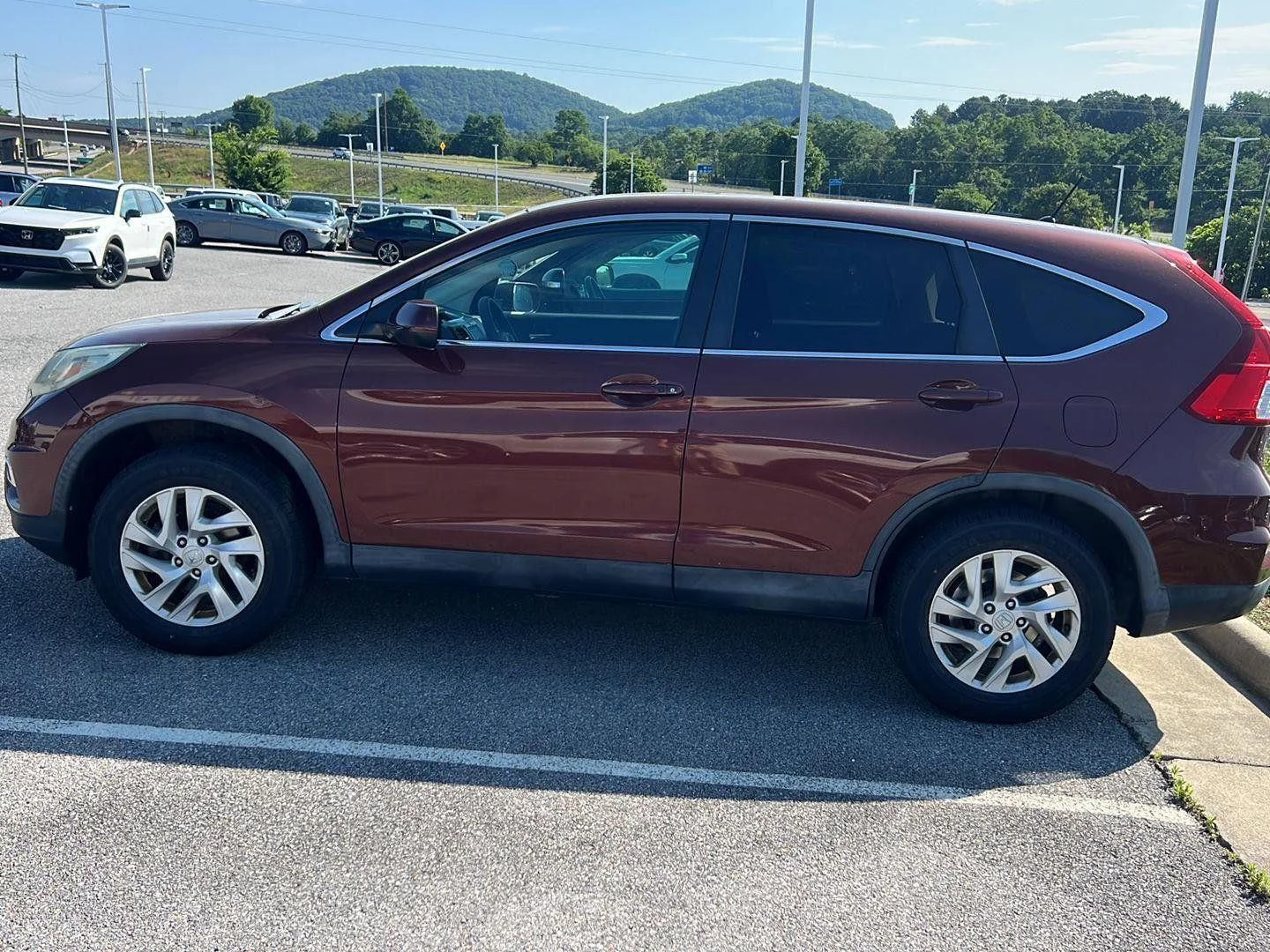 Used 2016 Copper Sunset Pearl Honda EX image 2