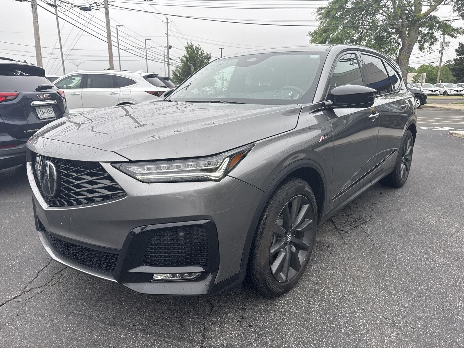 Used 2025 Liquid Carbon Metallic Acura SH-AWD w/A-SPEC image 3
