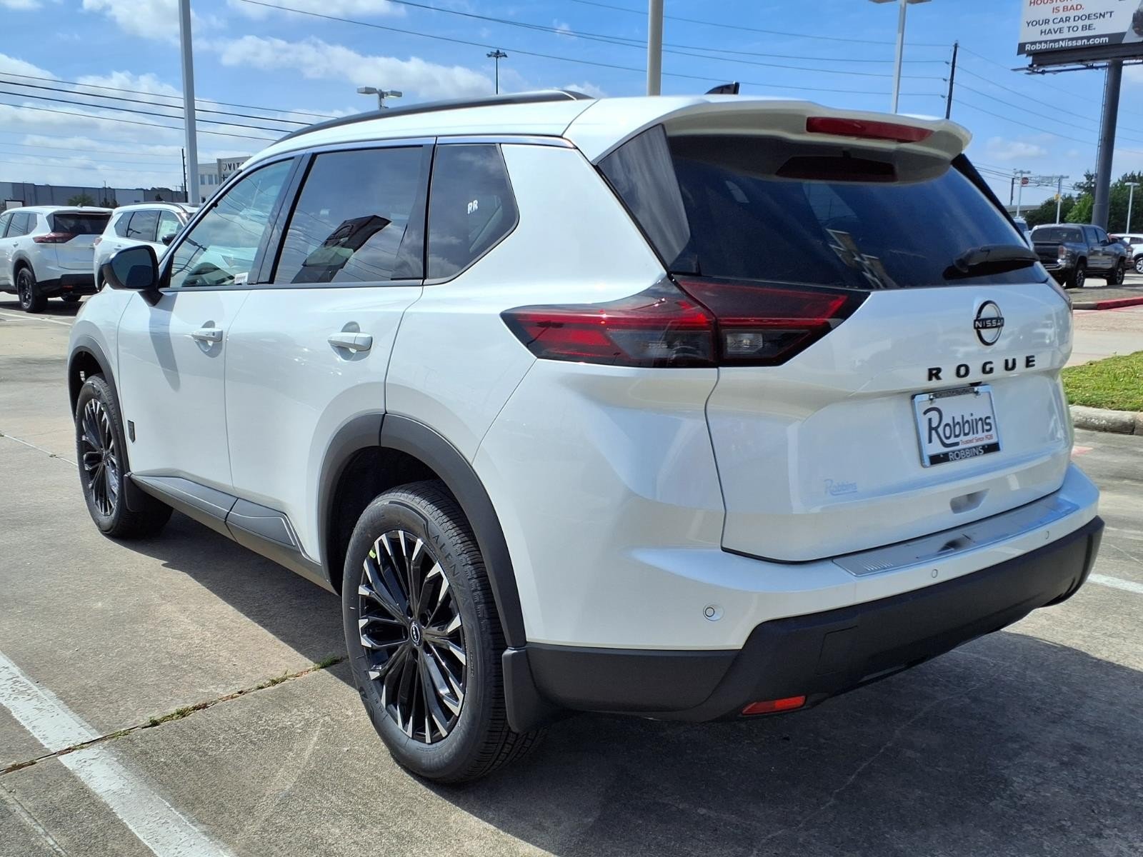 2026 Nissan Rogue Dark Armor™ White at Robbins Nissan