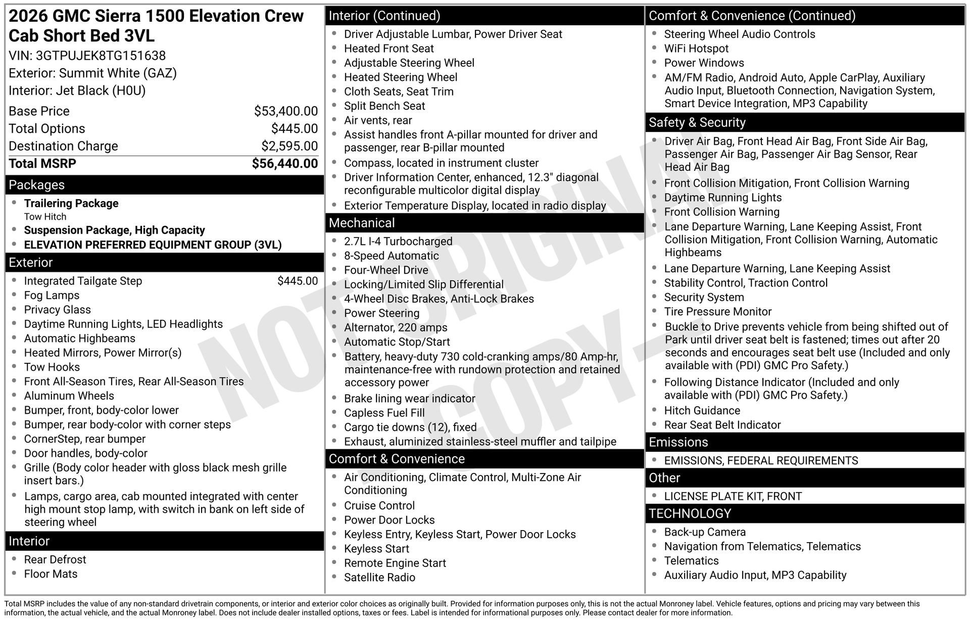 2026 GMC SIERRA - Image 3