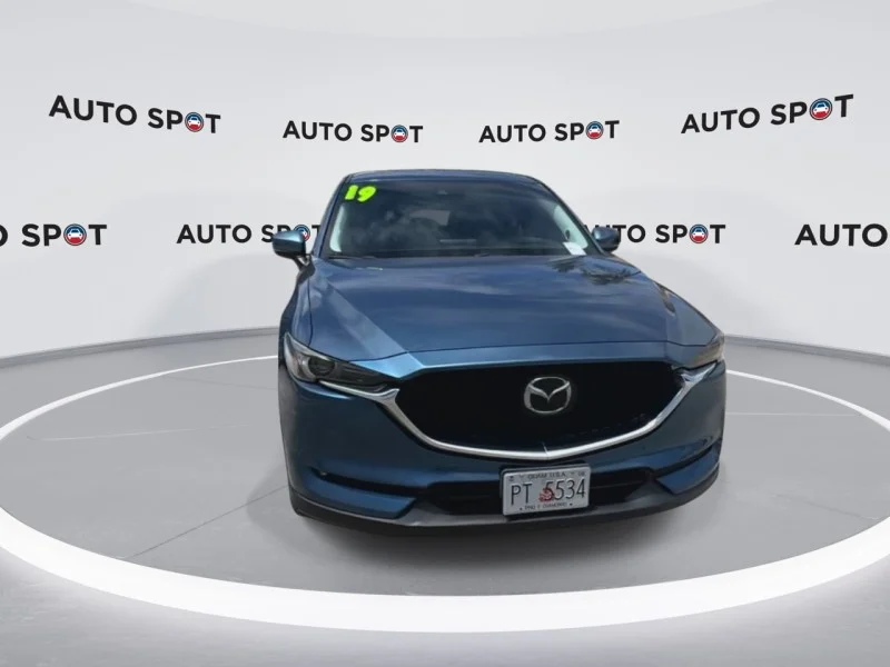 Used 2019 BLUE Mazda Grand Touring image 6