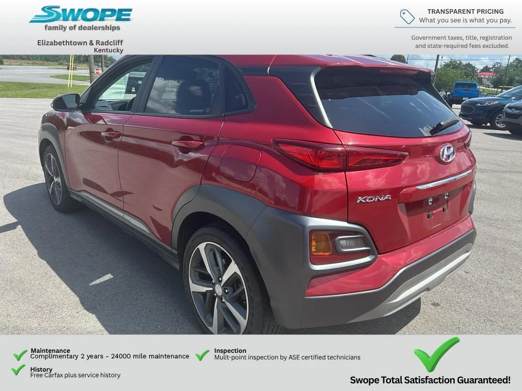 Used 2020 Pulse Red Hyundai Limited image 7