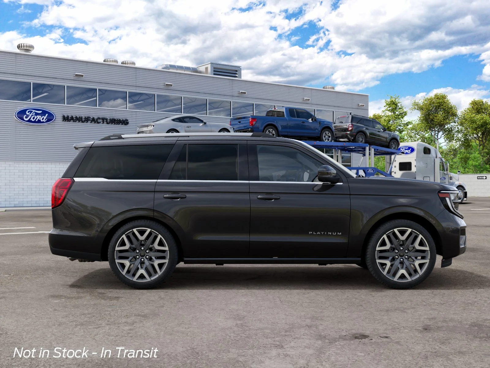 New 2027 Dark Matter Gray Metallic Ford Platinum image 8