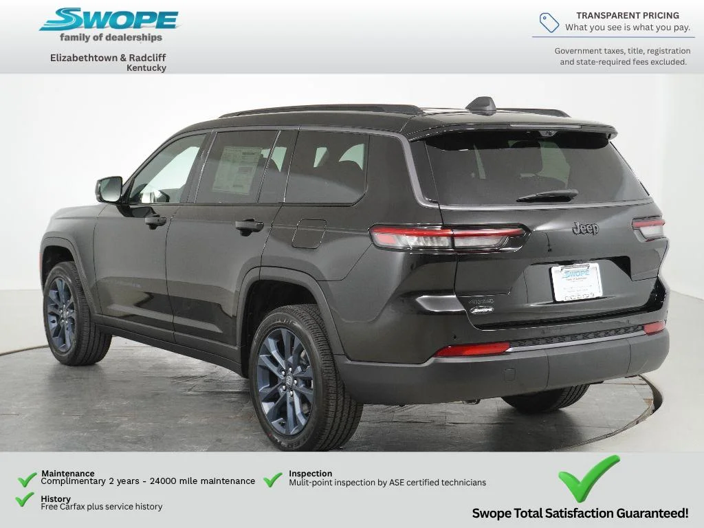New 2026 Diamond Black Crystal Pearl-Coat Exterior Paint Jeep 85th Anniversary Edition image 5