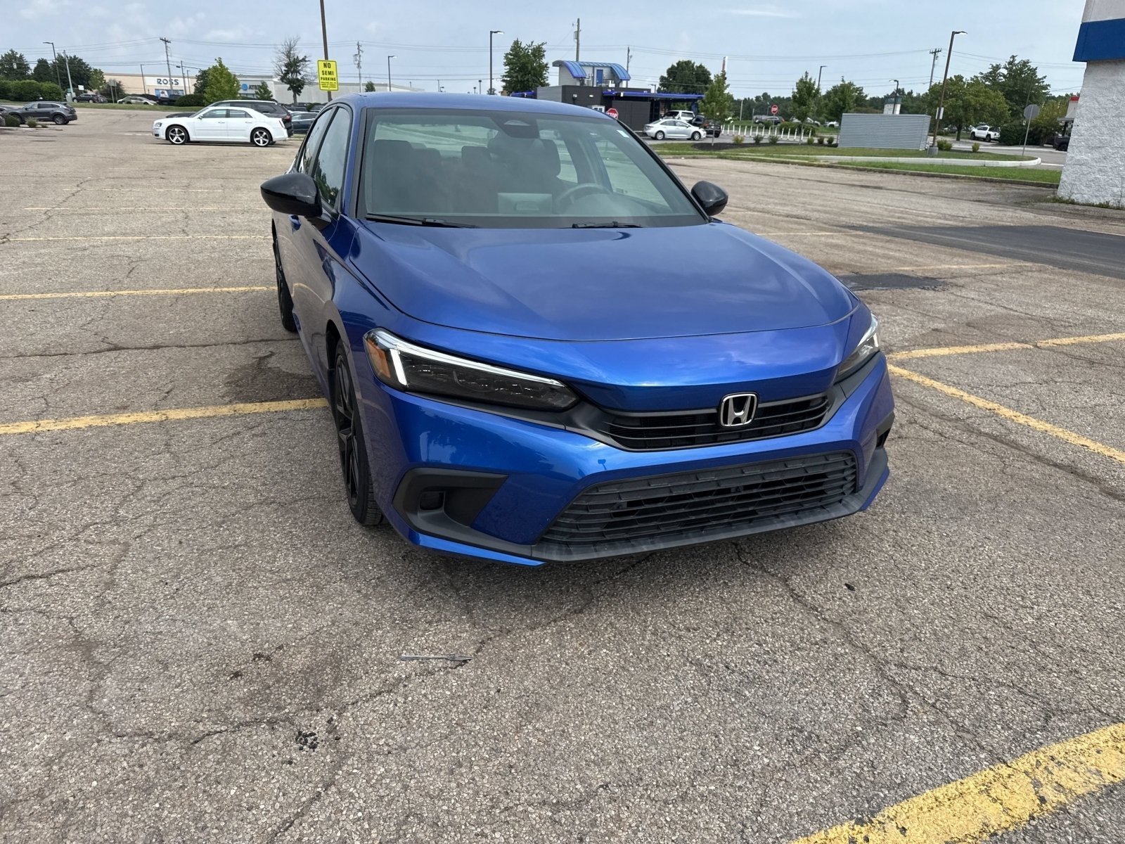 Certified Used 2023 Aegean Blue Metallic Honda Sport image 16