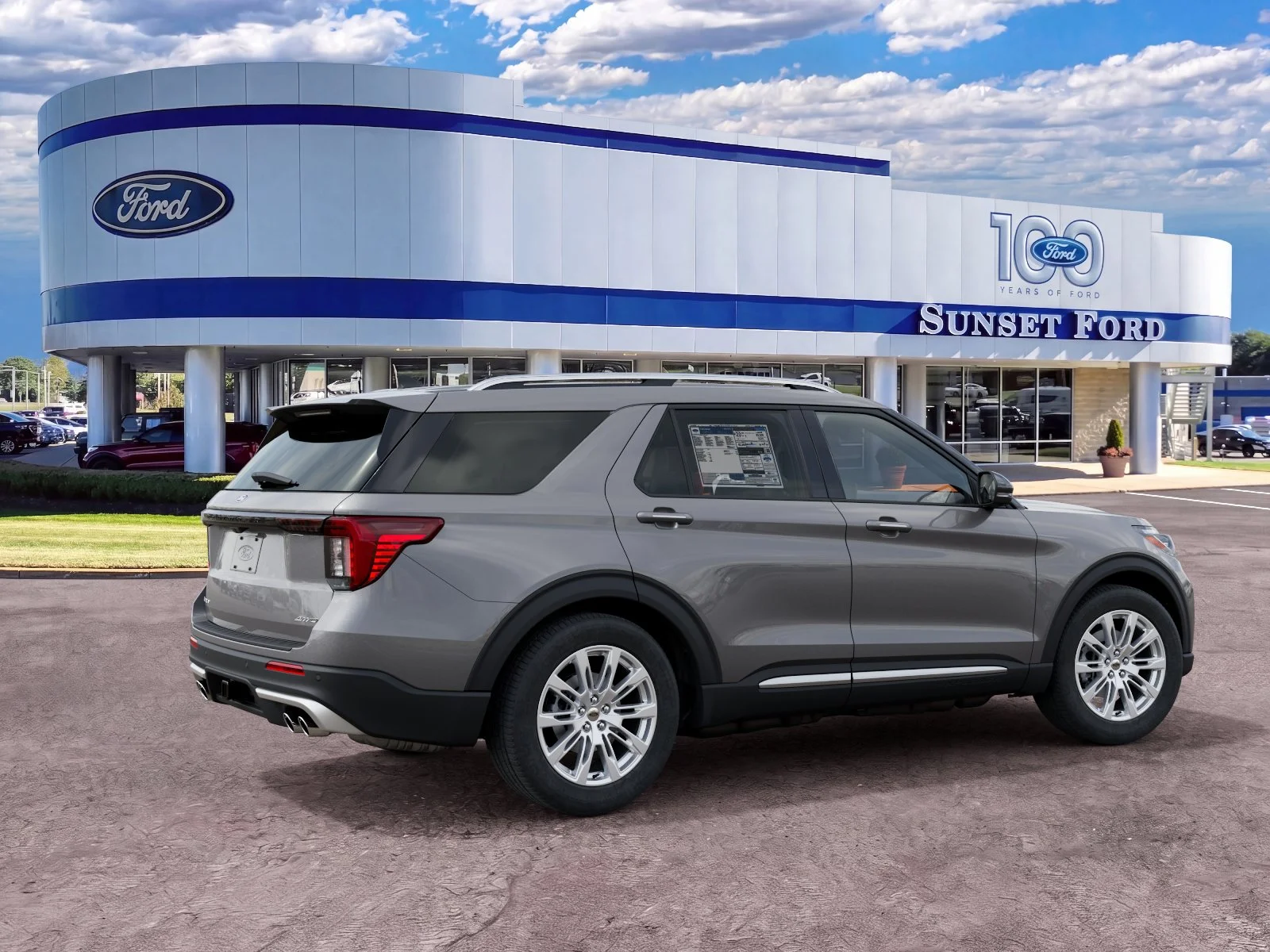New 2027 Carbonized Gray Metallic Ford Platinum® image 6