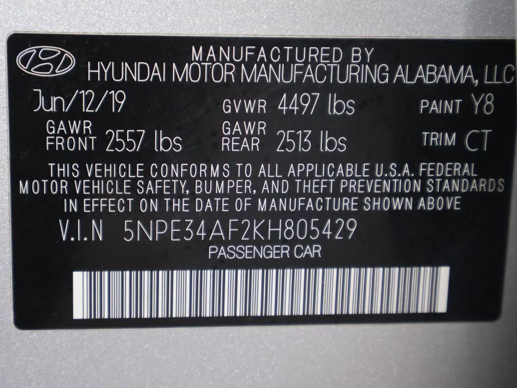 Used 2019 Silver Hyundai Sport image 41