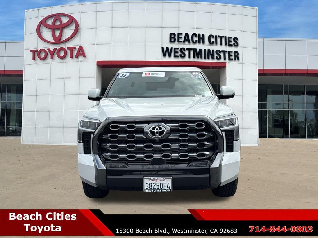 Certified Used 2025 Beige Toyota Platinum image 4