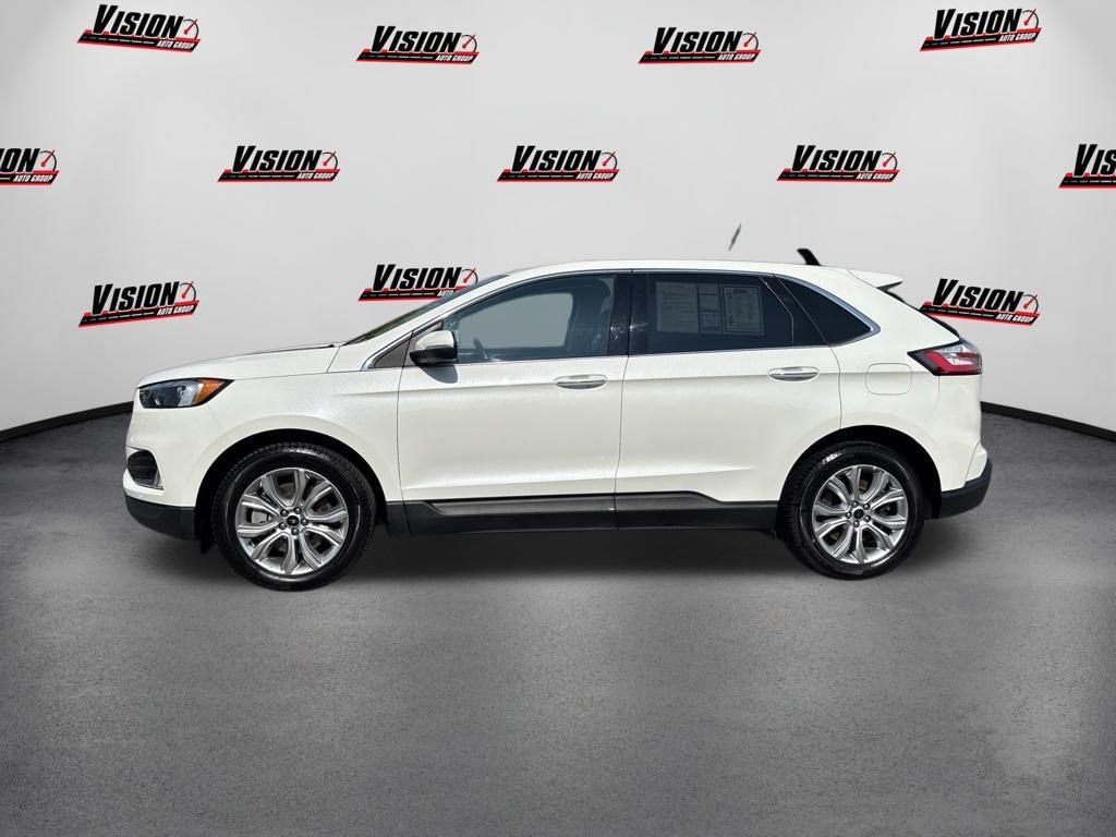 Used 2023 White Ford Titanium image 8