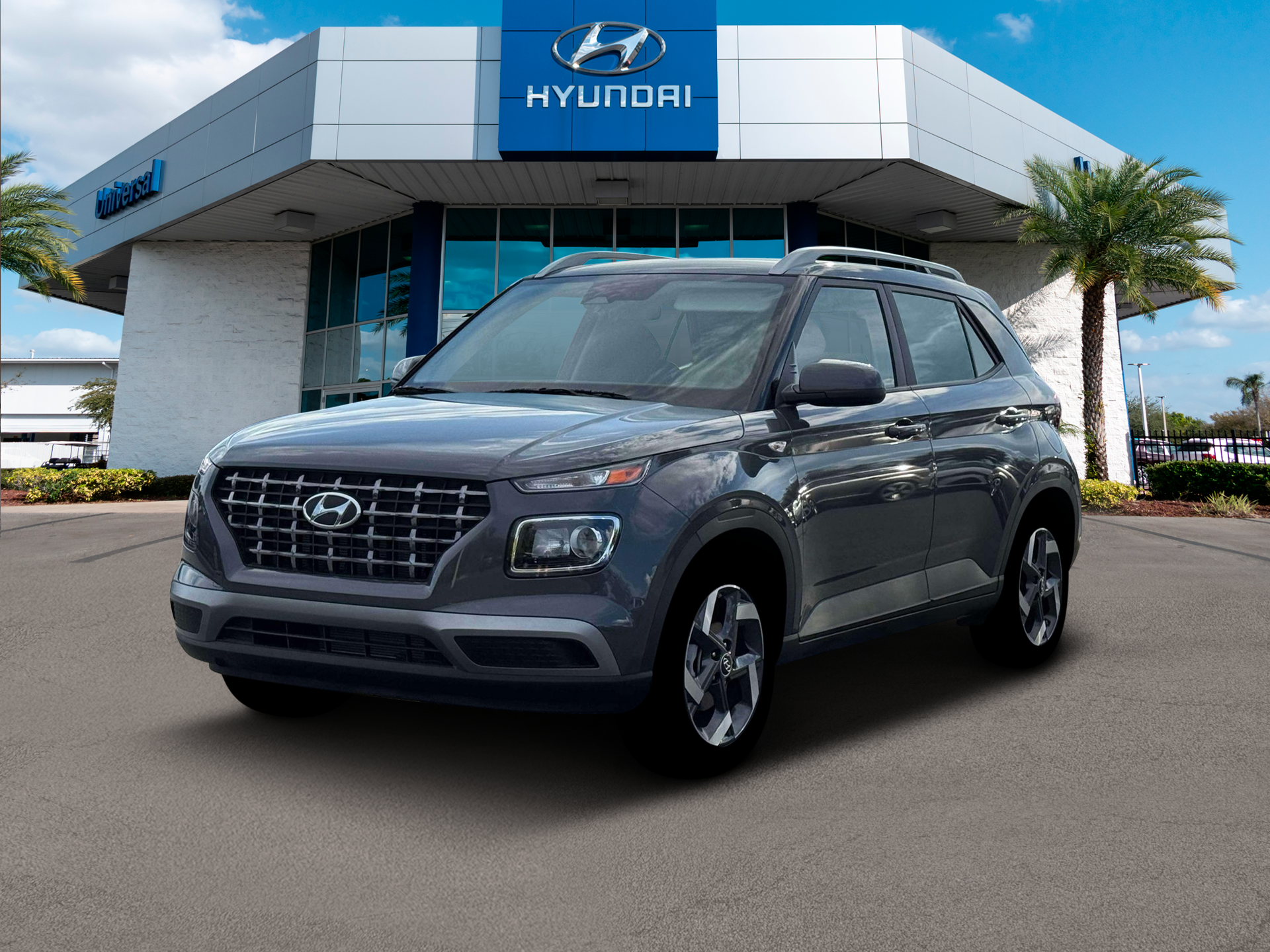 New 2026 Gray Hyundai SEL image 1