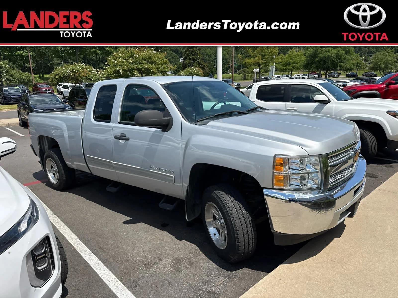 Used 2013 Silver Ice Metallic Chevrolet LT image 1