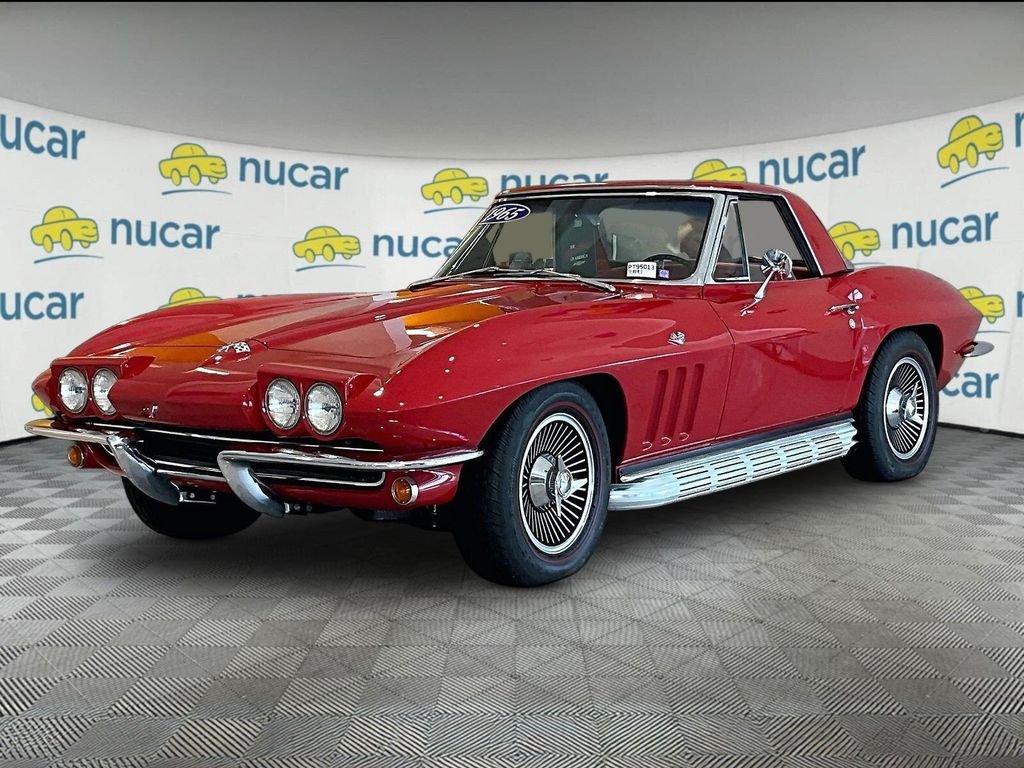Used 1965 Red Chevrolet Convertible image 1