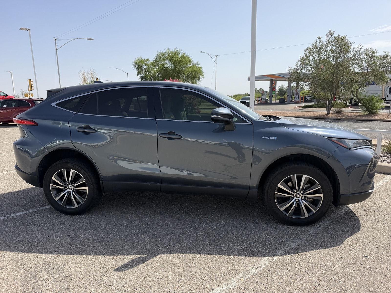 Used 2021 Coastal Gray Metallic Toyota LE image 6