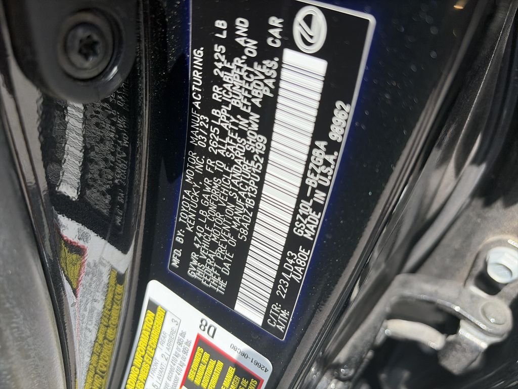 Used 2023 Black Lexus 350 image 36