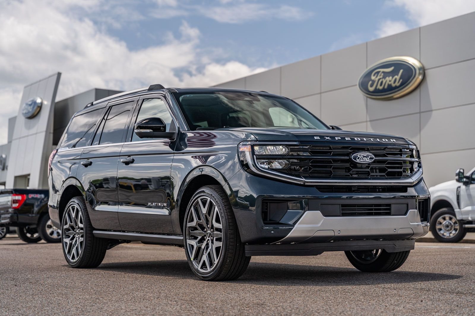New 2026 Stone Blue Metallic Ford Platinum® image 1