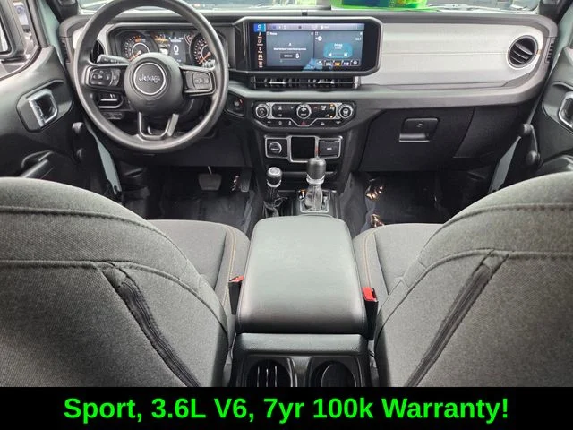 Certified Used 2024 Gray Jeep Sport image 16