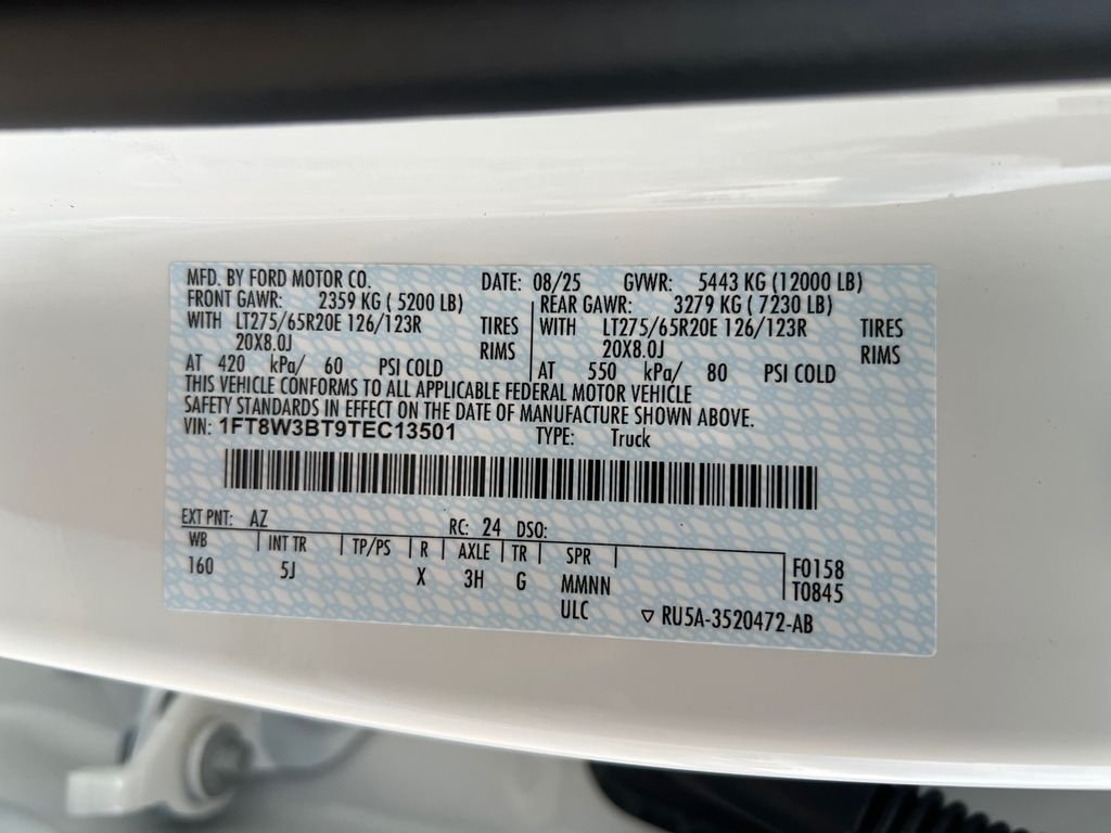 New 2026 White Ford Lariat image 40