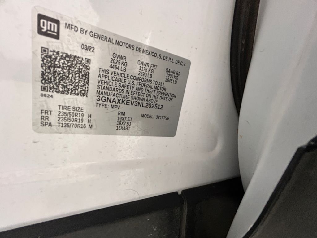Used 2022 White Chevrolet LT image 20