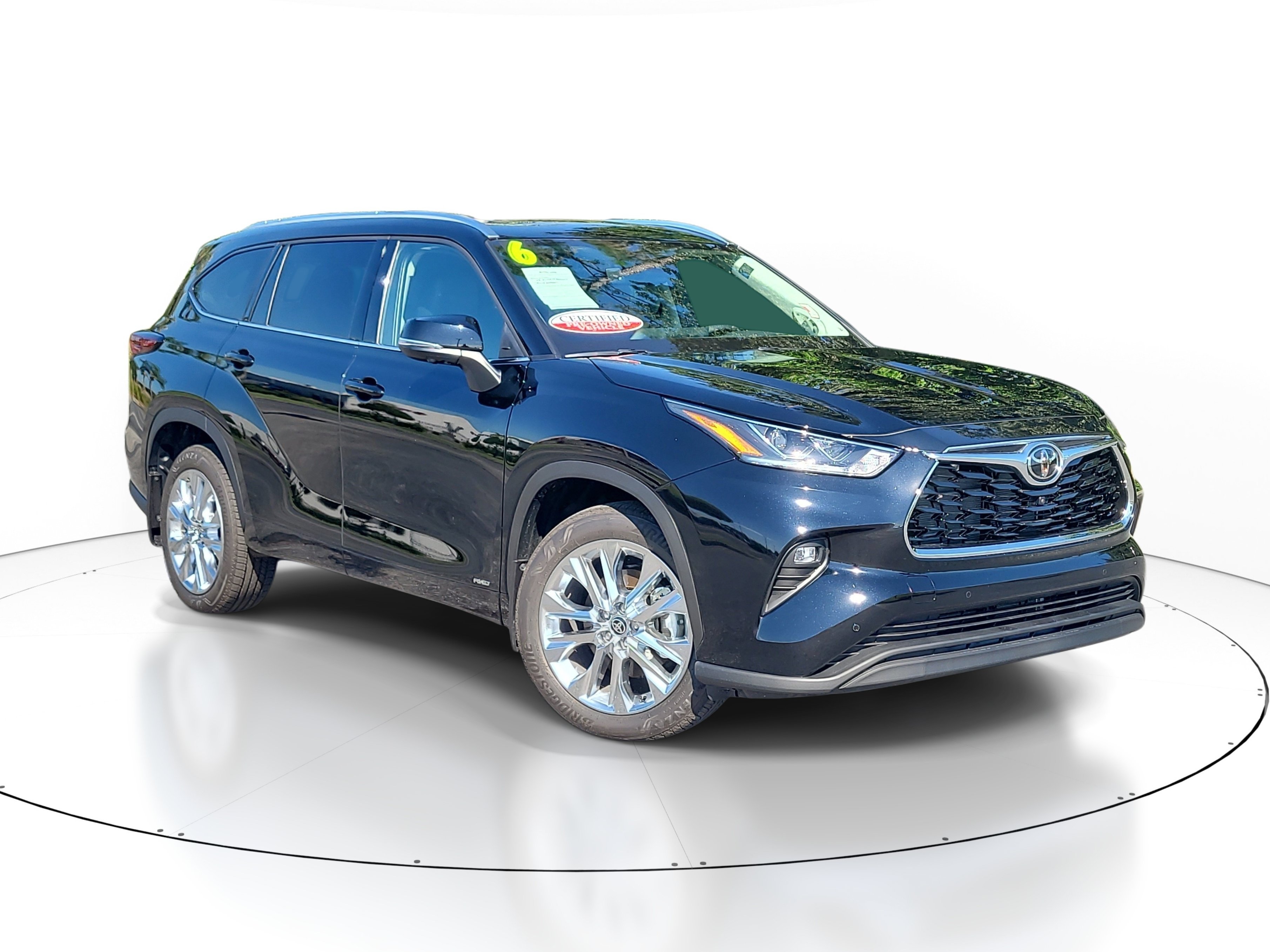 Used 2026 Midnight Black Metallic Toyota Hybrid Limited image 1