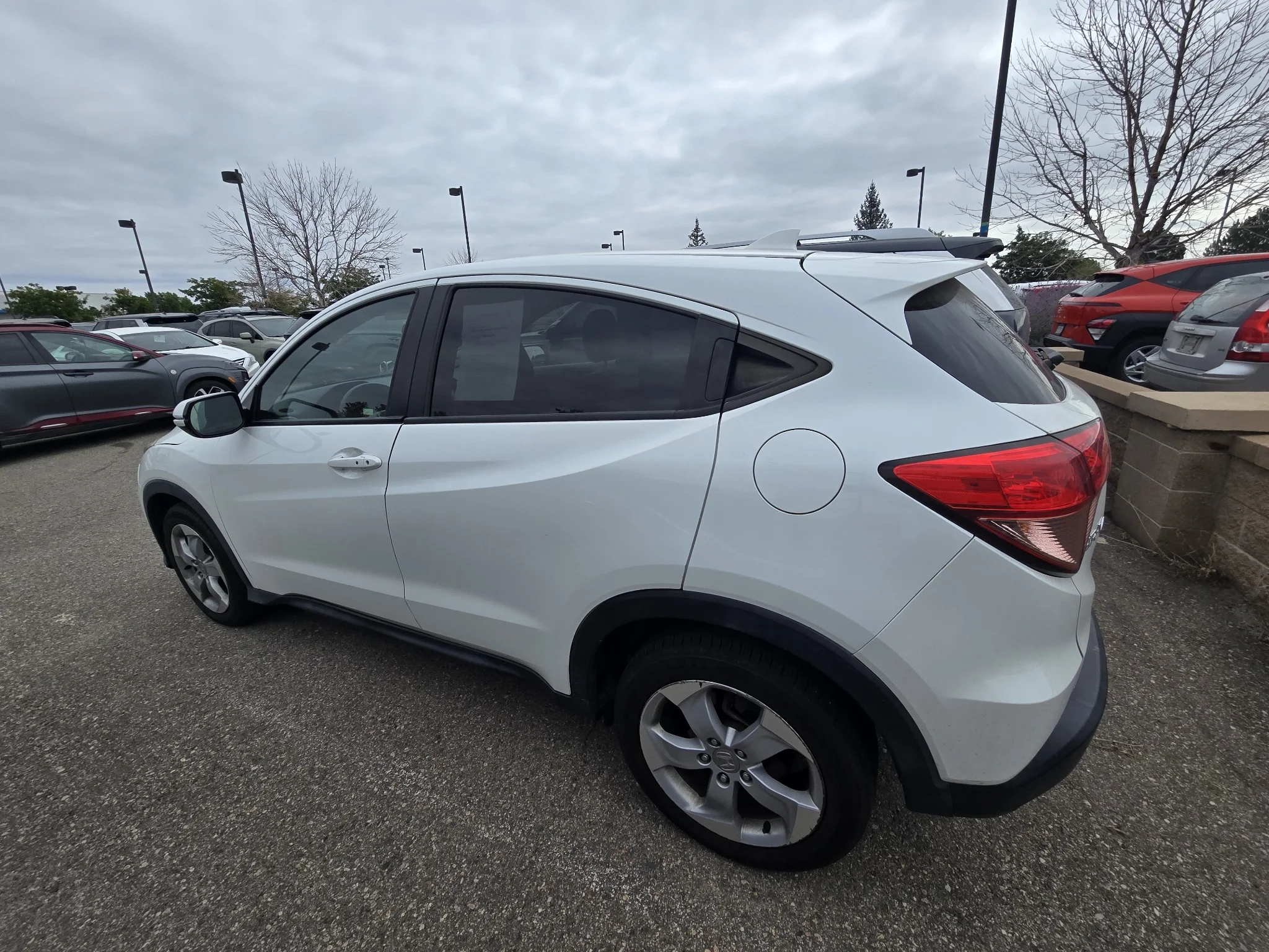 Used 2016 White Orchid Pearl Honda EX image 2