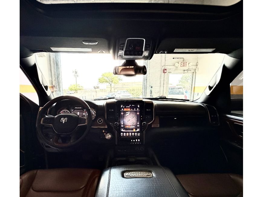 Used 2019 Diamond Black Crystal Pearlcoat Ram Longhorn image 12