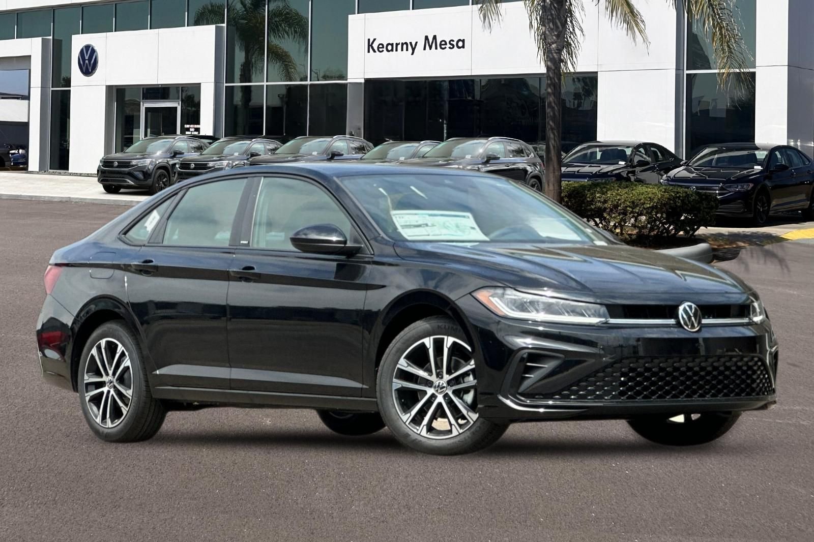 New 2026 Deep Black Pearl Volkswagen 1.5T Sport image 2