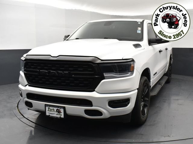 Used 2023 RAM Ram 1500 Pickup Big Horn/Lone Star with VIN 1C6SRFFT8PN599981 for sale in Burnsville, Minnesota