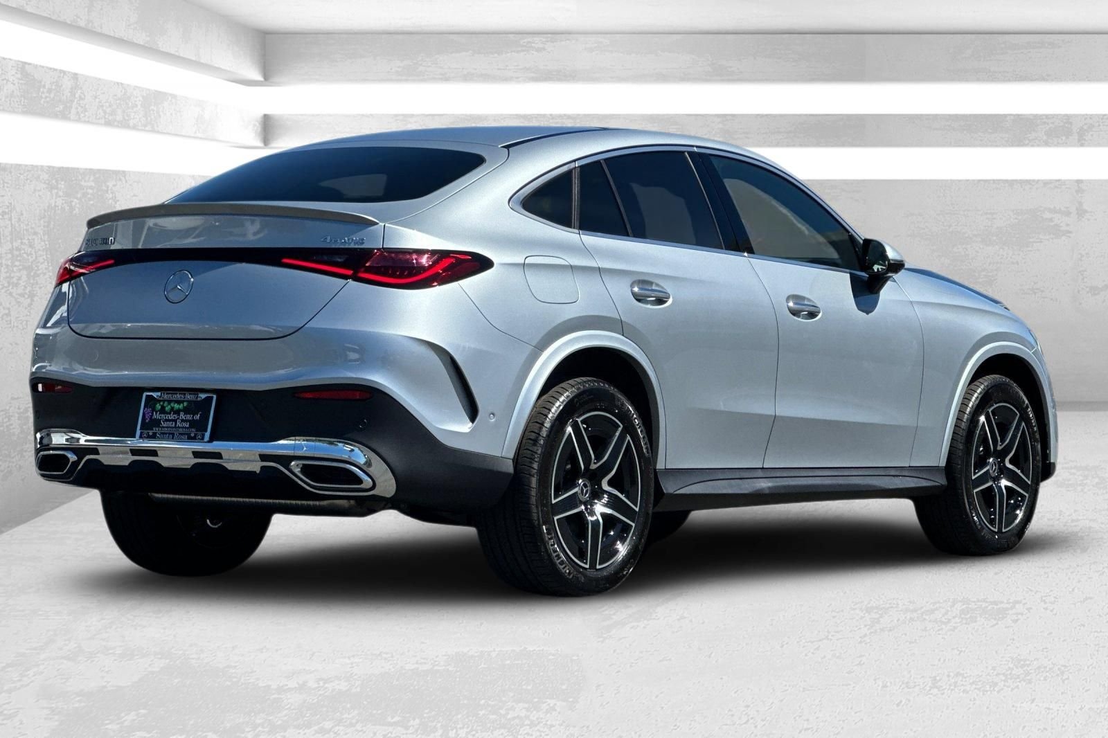New 2026 Silver Mercedes-Benz GLC 300 Coupe image 4