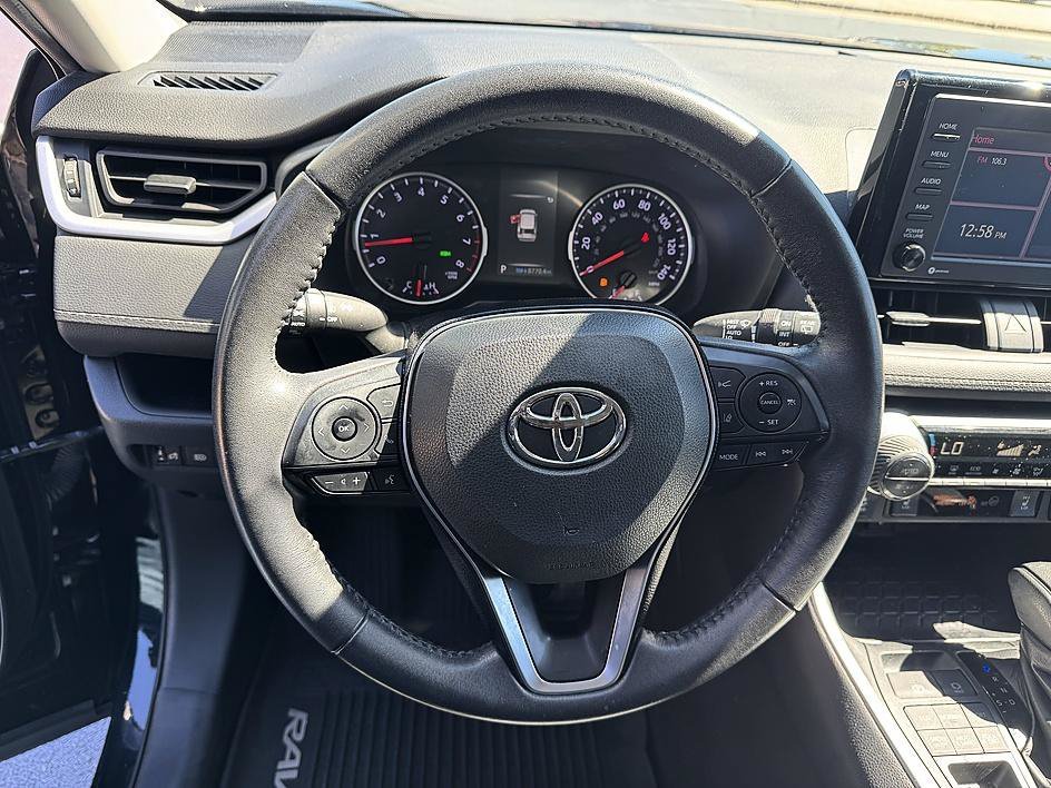 Used 2020 Midnight Black Metallic Toyota XLE image 14