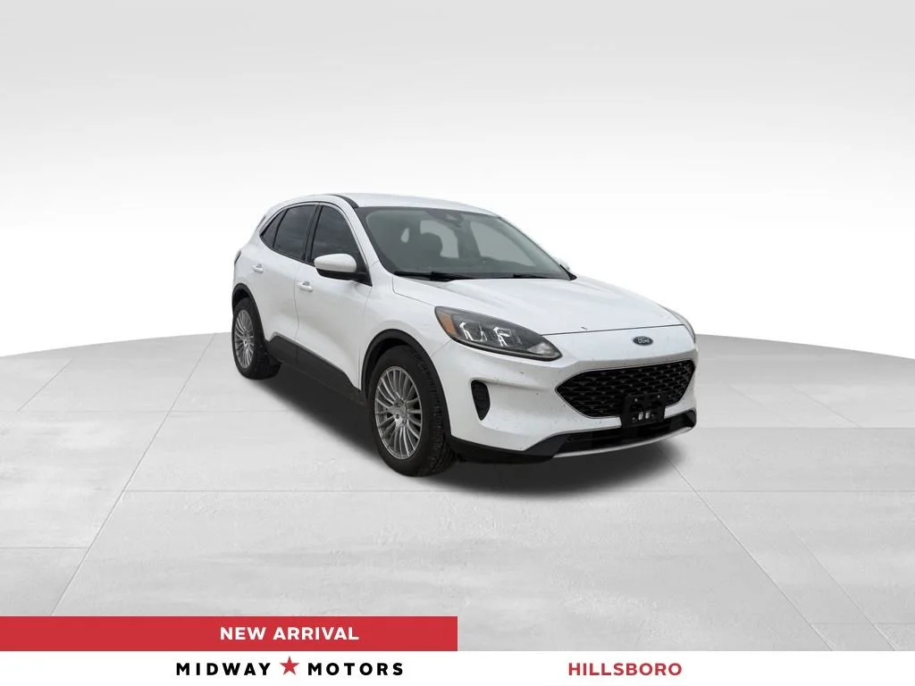 Used 2020 White Ford SE image 1