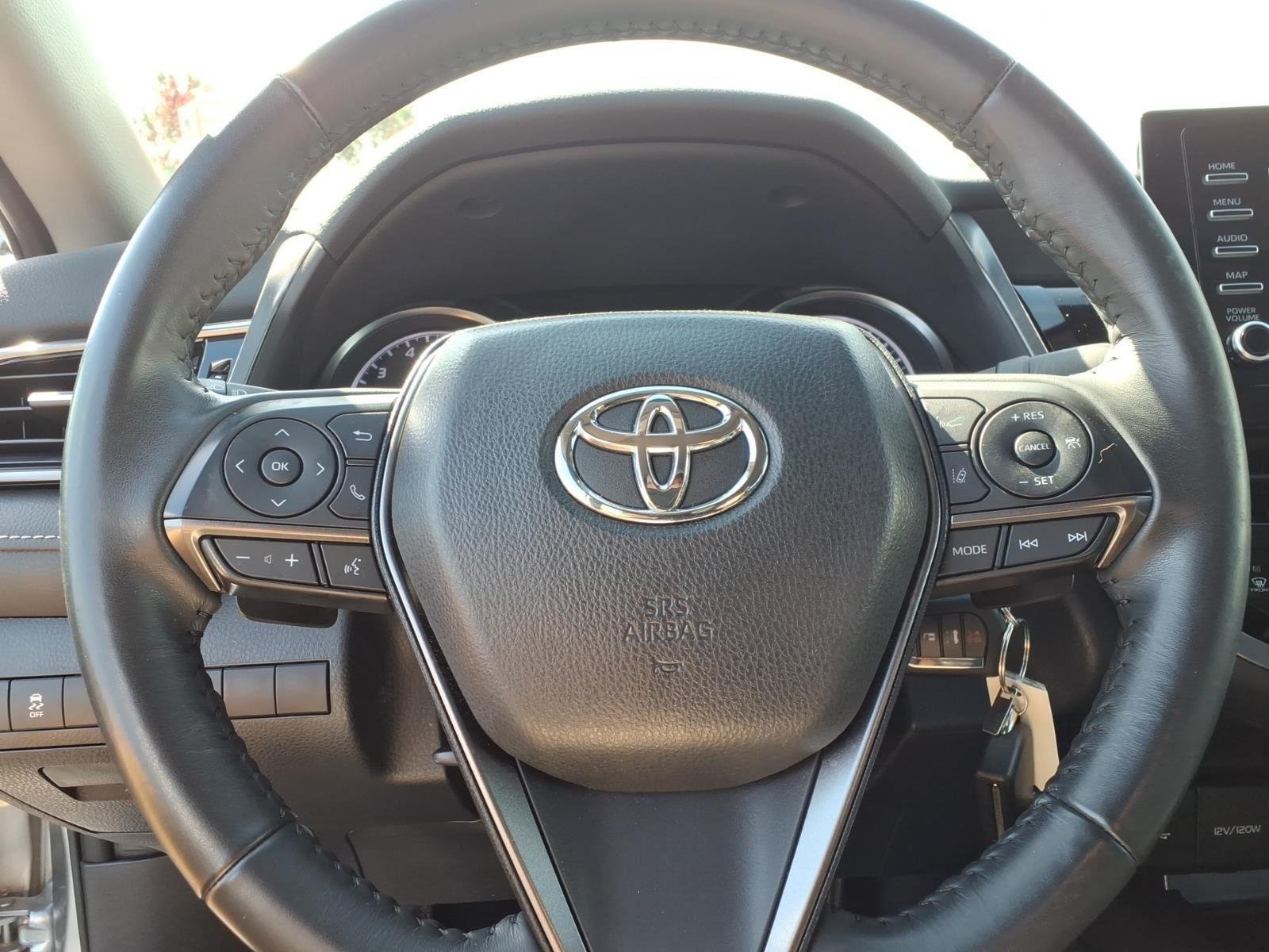 Used 2024 Celestial Silver Metallic Toyota SE image 25