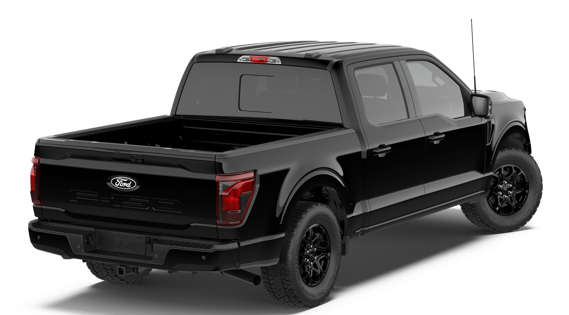 New 2026 Agate Black Metallic Ford XLT image 3