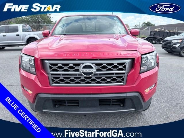 Used 2022 Red Alert Nissan SV image 8