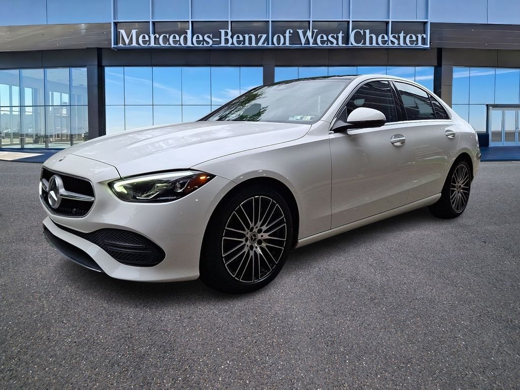 Certified Used 2023 White Mercedes-Benz C 300 image 3
